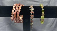 3 Attractive Colorful Bracelets