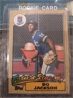 BO JACKSON 1987 TOPPS BASEBALL ROOKIE CARD