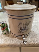 Western Stoneware crock drink dispenser