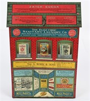 ZATEK COCOA GENRAL STORE ADVERTISING TIN