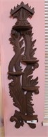 Decorative Wooden Candle Sconce
