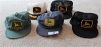 5 Pcs Vintage John Deere Hats