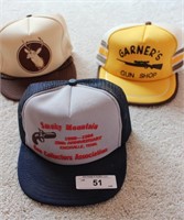 3 Pcs Trucker Hats
