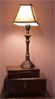 3 pcs. Jewelry Boxes & Desk Lamp