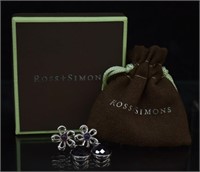 Ross + Simons Sterling Silver Amethyst Earrings
