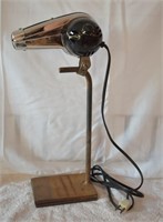 Antique Hair / Blow Drier on Heavy Metal Stand