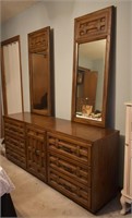 1970's  Armstrong Family First Dresser w/ Mirrors