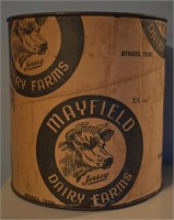 Mayfield Diary Farms 2.5 gal Ice Cream Bucket