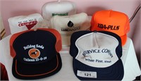 6 Pcs Vintage Trucker Hats