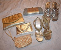 Gold & Silver Shoes & Handbags - 1 Neiman Marcus