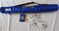 Camel Drink Cooler & Playing Cards Swag