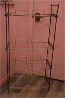 Mid-Century Metal Rack / Shelf