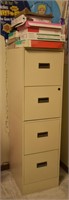 Locking File Cabinet w/ Files & Supplies w/ Keys