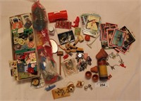 Vintage Cracker Jack Toys, Miniatures & More