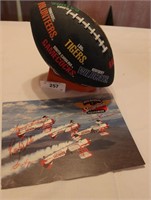 SEC Football w/Stand & Signed Red Baron Poster