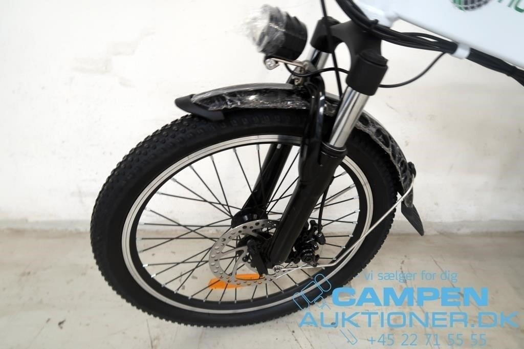 Oprigtighed Blaze blæse hul Devron El-foldecykel – Unisex - Hvid | Campen Auktioner A/S