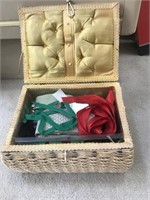 Sewing Basket w/Contents
