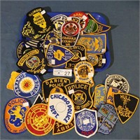 Various Police Department Patches