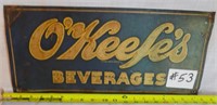 Okeefe's Sign