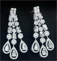1.4ct natural diamond earrings in 18k gold