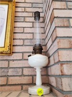 ANOTHER ALADDIN ALACITE LINCOLN DRAPE OIL LAMP
