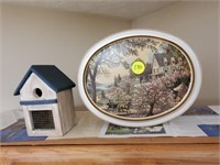 BIRD HOUSE AND PICTURE