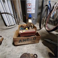 ANGLO BOX OF MISC. ITEMS