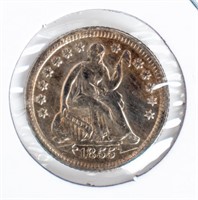 Coin 1855-O Half Dime W/ Arrows