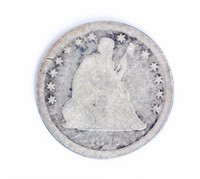 Coin 1877-CC Liberty Seated Quarter - Type 4