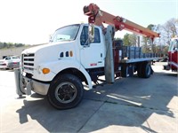 74214-2002 Sterling L7500 with Crane, 16,379 miles