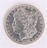 Coin 1901  Morgan Silver Dollar Almost Unc.