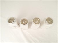 (4) Rolls of Silver Quarters