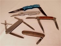 (5) Pocket Knives