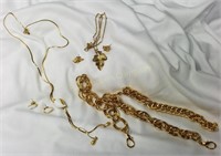 Avon Jewelry  Sets & (3) Goldtone Bracelets