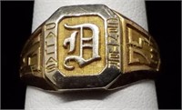 10k Peters 1925 Dallas Center Ring Size 4 1/2