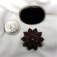 (2) Unmarked Brooches