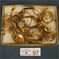 Bulova Gold Filled Watch & Gold Tone Jewelry