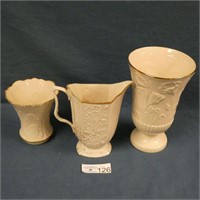(3) Lenox Vases