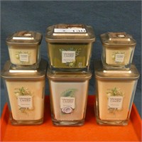 (6) NEW Yankee Candles