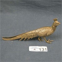 Figural Metal Peacock