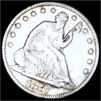 1876-CC Seated Half Dollar XF