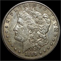 1888-S Morgan Silver Dollar NEARLY UNCIRCULATED