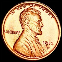 1913-D Lincoln Wheat Penny UNCIRCULATED