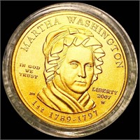 2007-W Martha Washington Gold Coin UNC 1/2Oz