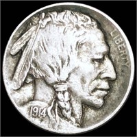 1914-D Buffalo Head Nickel NEARLY UNCIRCULATED