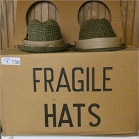Hat Box with Hats