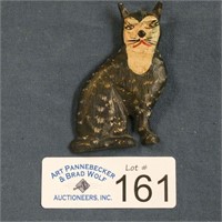 June & Walter Gottshall - Wooden Cat Pin