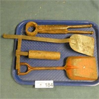 Pressed Steel Shovel & Other Tools