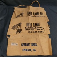 Denver Planing & Gerhart Bros. Nail Pouches