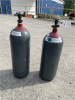 2- CARBON DIOXIDE BOTTLES FOOD GRADE